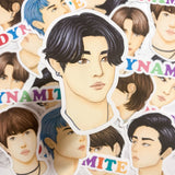 BTS DYNAMITE Die Cut Sticker