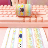 Rainbow Moon Princess Foiled Washi Set