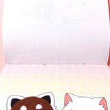 Small Memo Pad -- Pandy and Friends Memo Pad -- B Grade