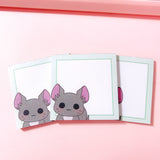 Small Memo Pad -- Kiwi Memo Pad -- B Grade