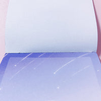 Small Memo Pad -- Soft Skies -- B Grade