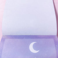 Small Memo Pad -- Pastel Clouds -- B Grade