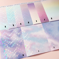 Bujo Deco Shapes - Dainty Holographic V2- BCS001-V2