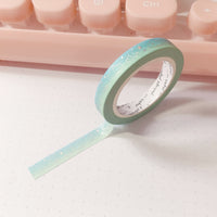 Washi Tape - 7mm Skinny Frosty Moonlight Foiled Washi Tape