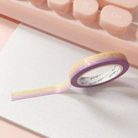 Washi Tape - 7mm Skinny Dreamy Moonlight Foiled Washi Tape