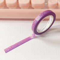 Washi Tape - 7mm Skinny Magick Moonlight Foiled Washi Tape