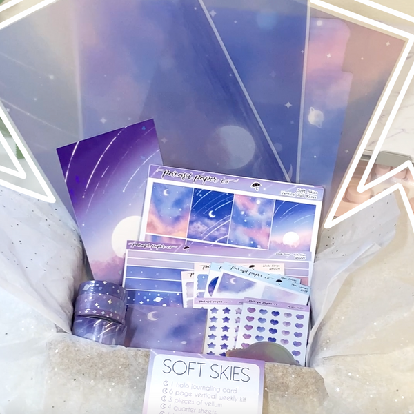 Soft Skies Themed Box