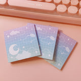 Small Memo Pad -- Fantasy Moonlight -- B Grade