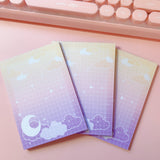 Large Memo Pad -- Dreamy Moonlight -- B Grade