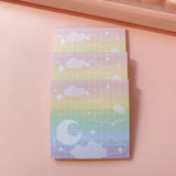 Small Memo Pad -- Rainbow Moonlight -- C Grade