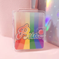 Pride Clear Mini Binders