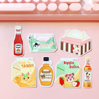 [WATERPROOF] Snack Crossing Vinyl Sticker Decal Bundle