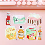 [WATERPROOF] Snack Crossing Vinyl Sticker Decal Bundle