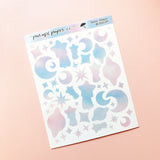 Bujo Deco Shapes - Space CLEAR - BCS003