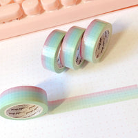 Washi Tape - Grid Washi Bundle (7 pieces)