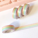 Washi Tape - Grid Washi Bundle (7 pieces)