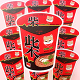 [WATERPROOF] Shiba Ramen Shin Ramyun Cup Noodle Vinyl Sticker Decal (two sizes)
