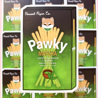 [WATERPROOF] Junior Pawky Matcha Pocky Vinyl Sticker Decal