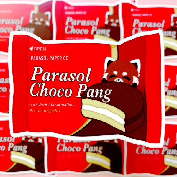 [WATERPROOF] Pang Pang Choco Pang Choco Pie Vinyl Sticker Decal