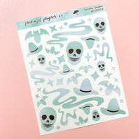 Bujo Deco Shapes - Spooky CLEAR - BCS005