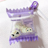 ACNH Marshal Marshalmallow Candy Bag Shaker Charm Keychain