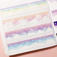 Washi Tape - Cotton Candy Cloud Bank
