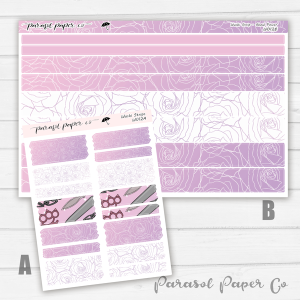 Washi Strips - Ghouls Power - W012