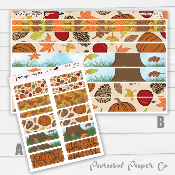 Washi Strips - Fall Fun - W017