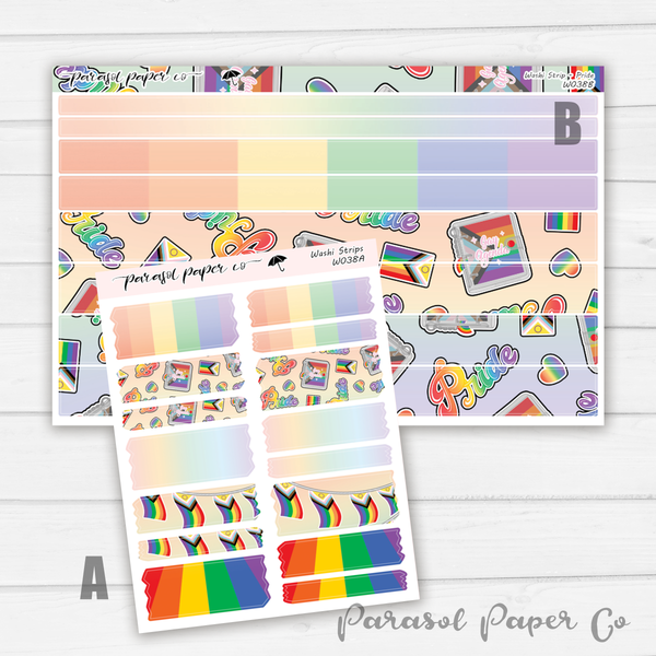 Washi Strips - Pride - W038