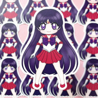 [WATERPROOF] Chibi Sailor Mars Vinyl Decal