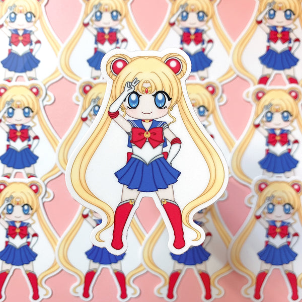 [WATERPROOF] Chibi Sailor Moon Vinyl Decal