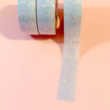 Frosty Moonlight Foiled Washi Tape