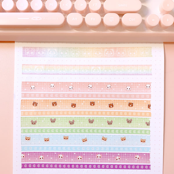 Washi Tape - Pandy and Friends Anniversary Washi Bundle