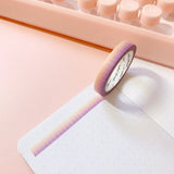 Washi Tape - 7mm Skinny Grid Washi Bundle (7 pieces)