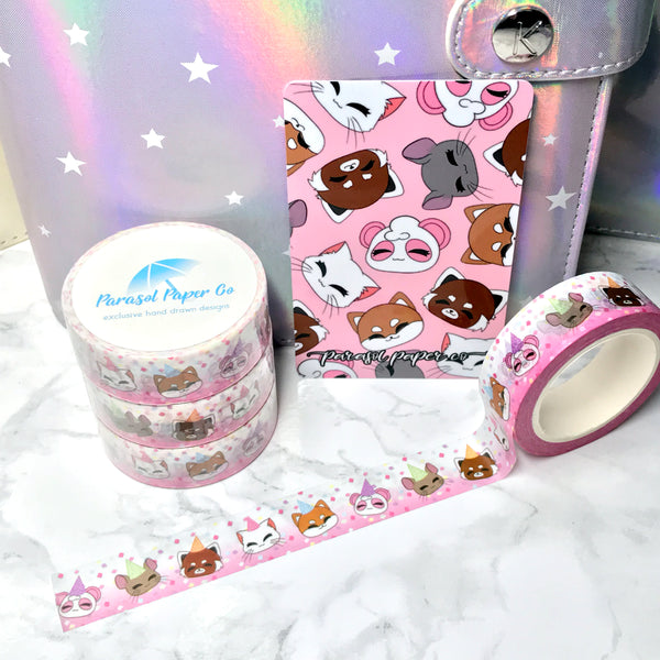 Washi Tape - Pandy and Friends Birthday