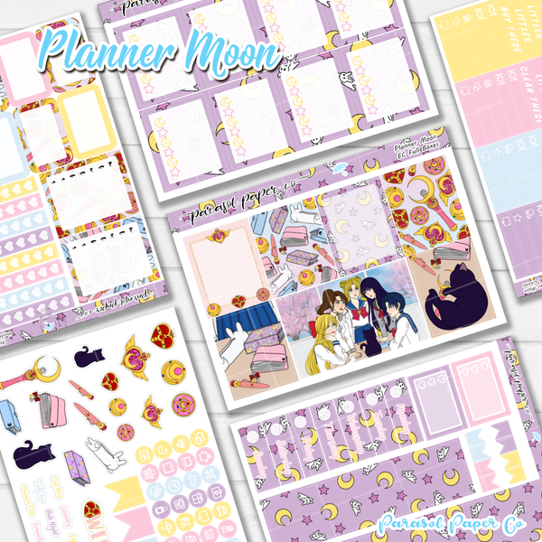 Planner Moon Weekly Kit