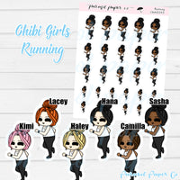 Chibi Girl - Running