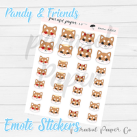 Pandy and Friends Mixed Emotes - E002
