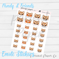 Pandy and Friends Mixed Emotes - E003