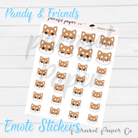 Pandy and Friends Mixed Emotes - E005