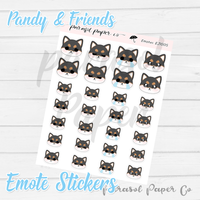 Pandy and Friends Mixed Emotes - E005
