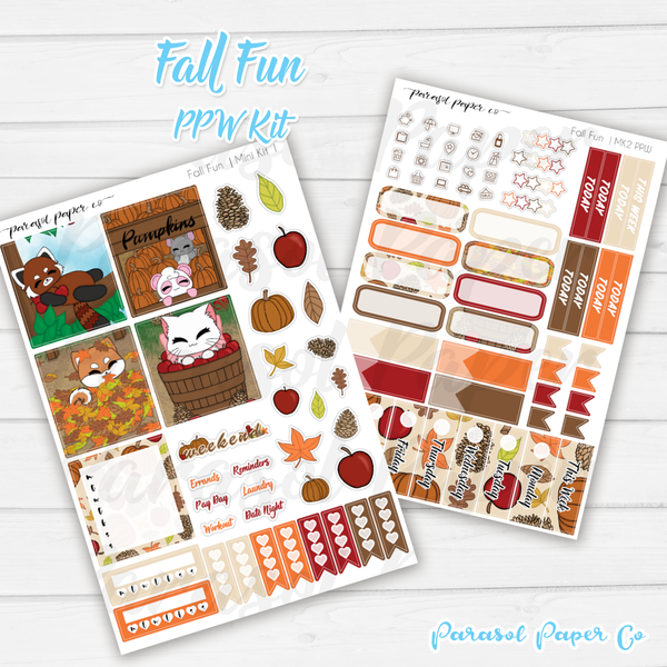 Ppw Paper PPW Mini Kit - Fall Fun – Parasol Paper Co