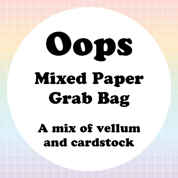 Oops - Mixed Paper Grab Bag