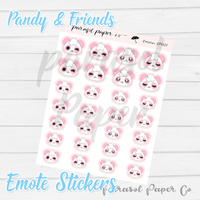 Pandy and Friends Mixed Emotes - E001