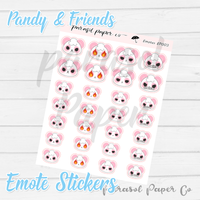 Pandy and Friends Mixed Emotes - E003