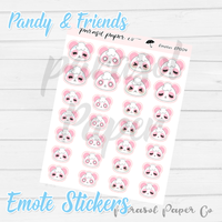 Pandy and Friends Mixed Emotes - E004