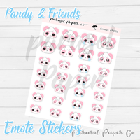 Pandy and Friends Mixed Emotes - E005