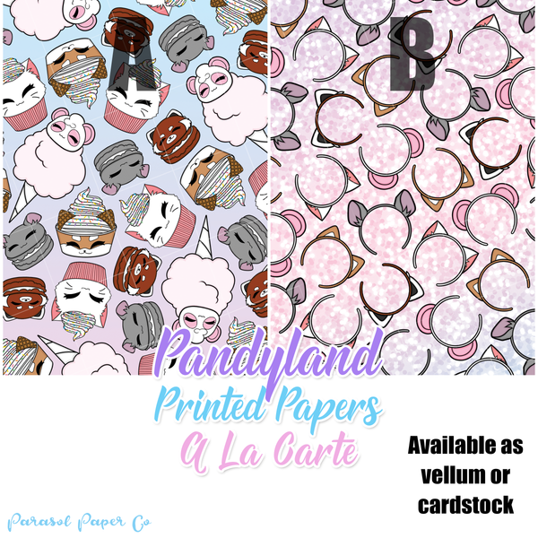 Pandyland - Vellum and Cardstock Paper