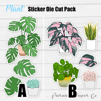 Plants - Sticker Die Cut Packs