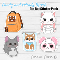 Pandy's Studio - Sticker Die Cut Packs